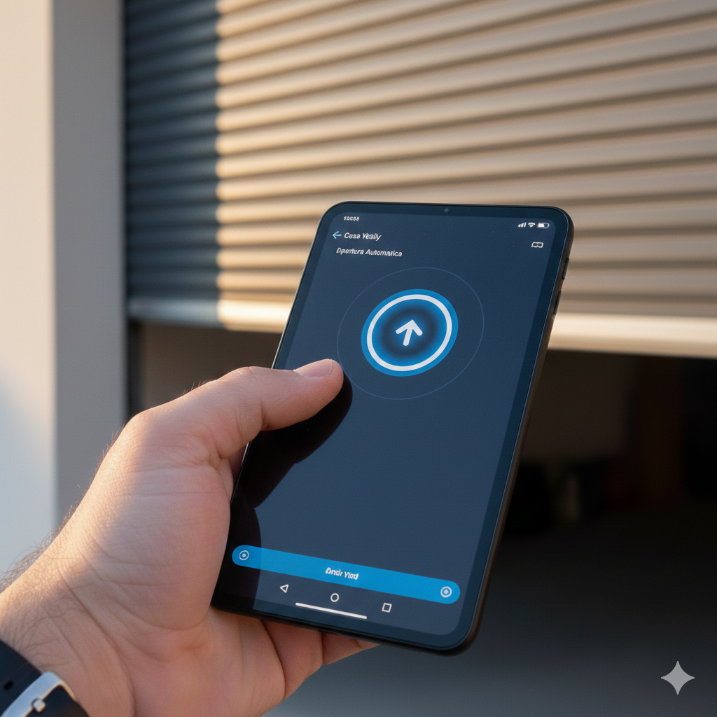 Controllo domotico tramite tablet per l'automazione serrande a Messina