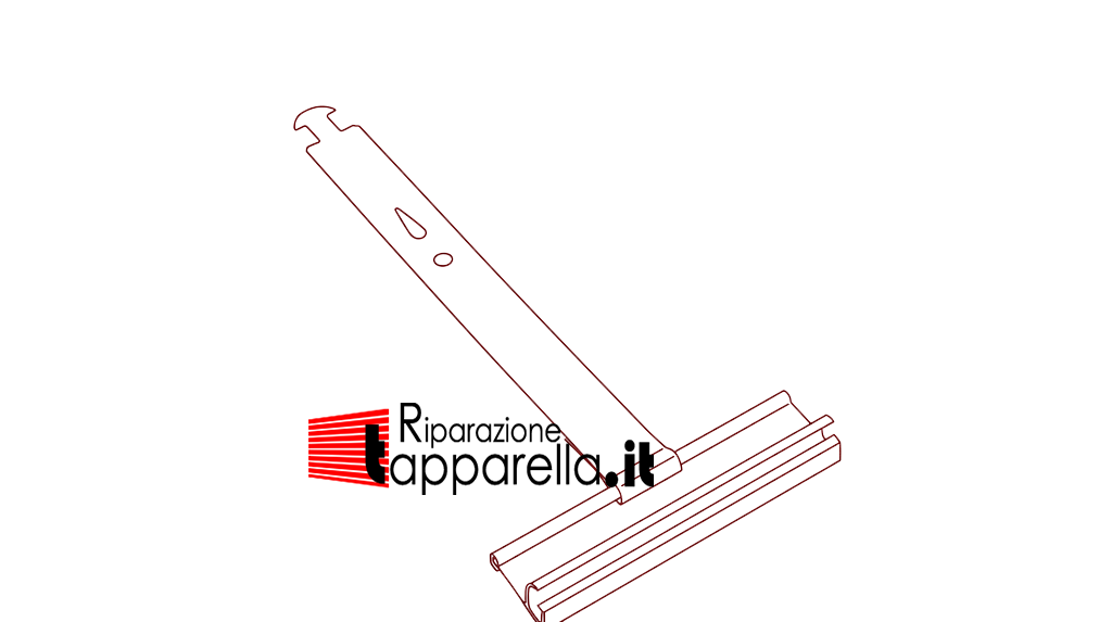 Sostituzione dei cintini di attacco al rullo